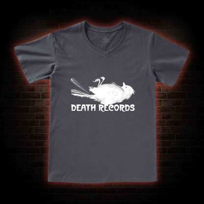 Death Records V-Neck Classic T-Shirt