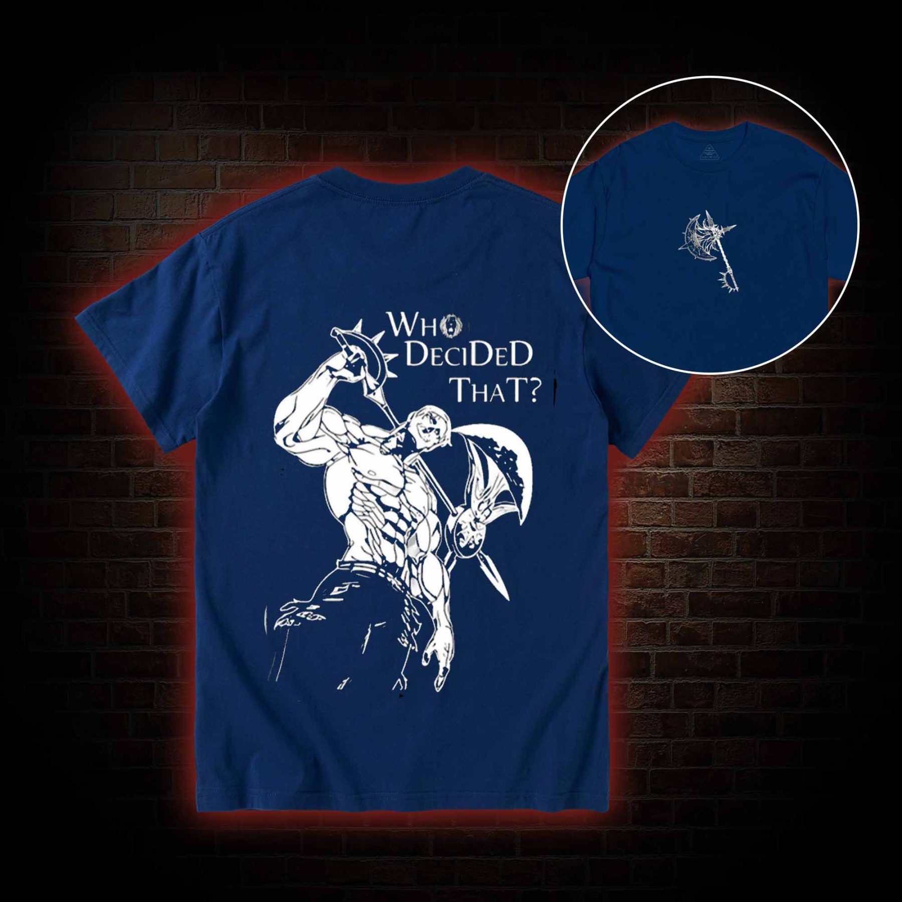 Who Decided that T-shirt