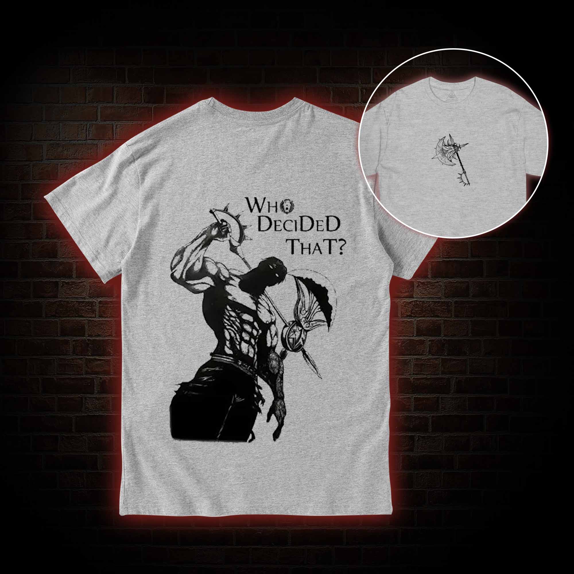 Who Decided that T-shirt