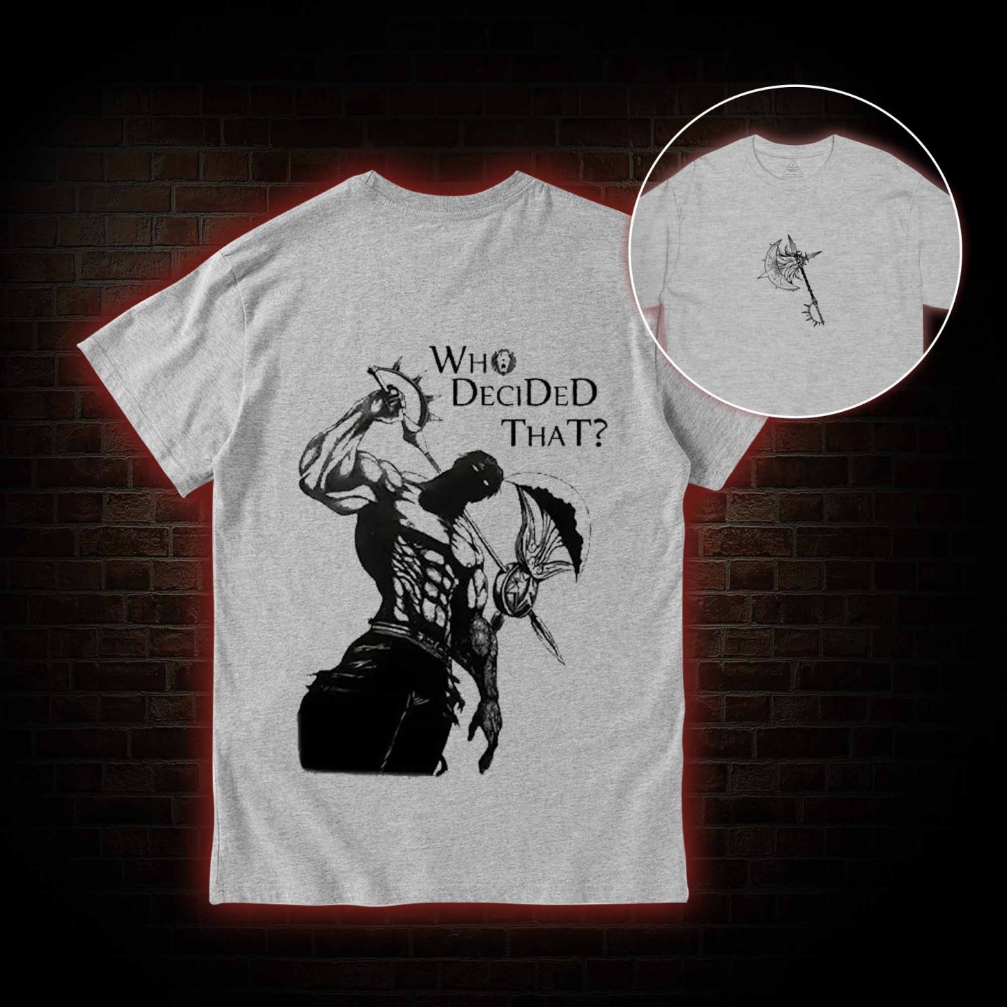 Who Decided that T-shirt