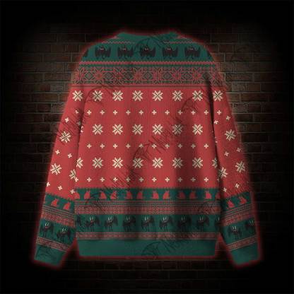 Santa? No It's Mothman Ugly Sweatshirts