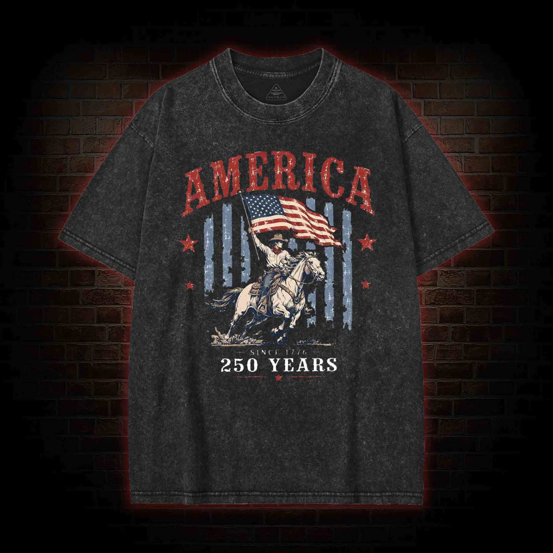 Since 1776 Washed T-shirt