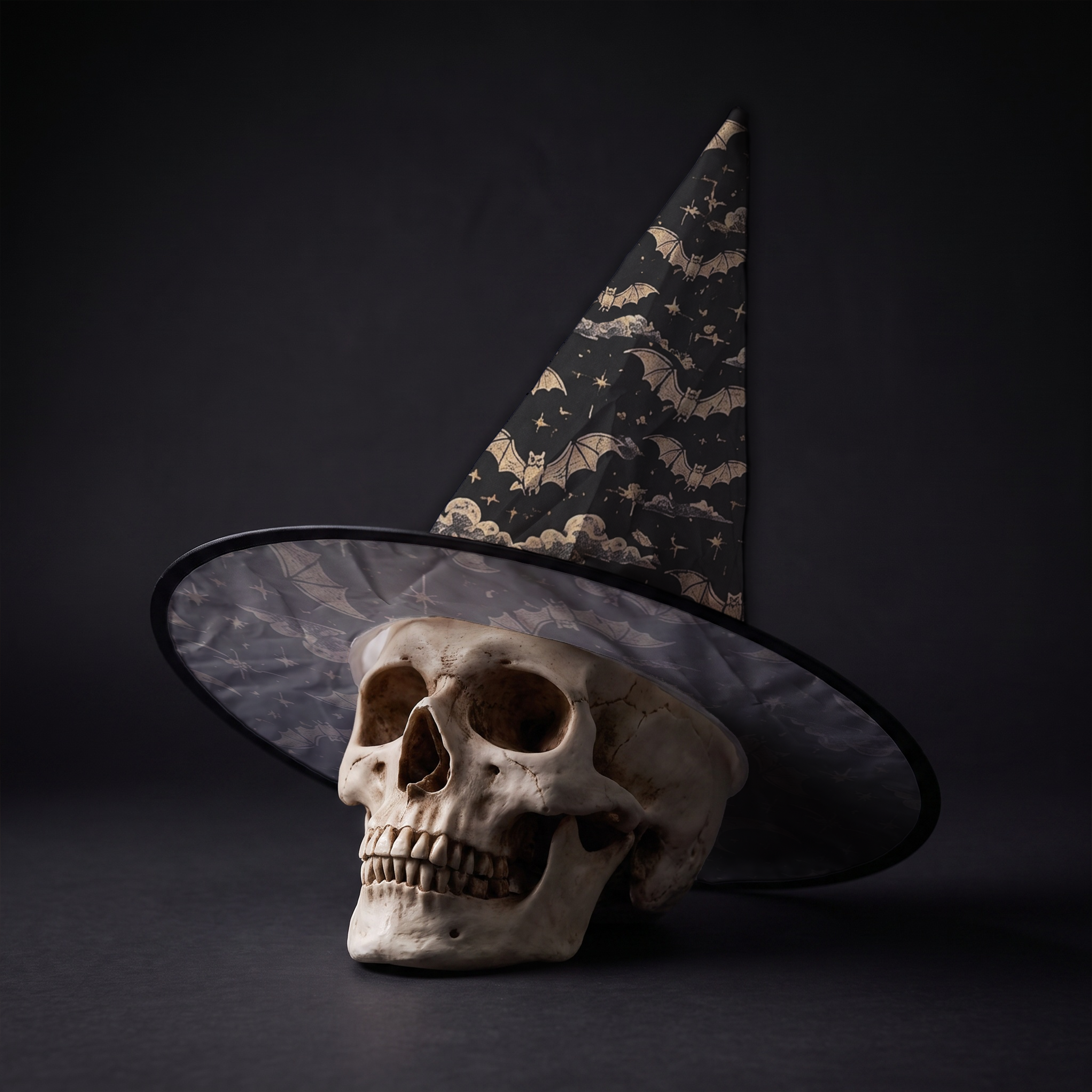 Bats Halloween Witch Hat