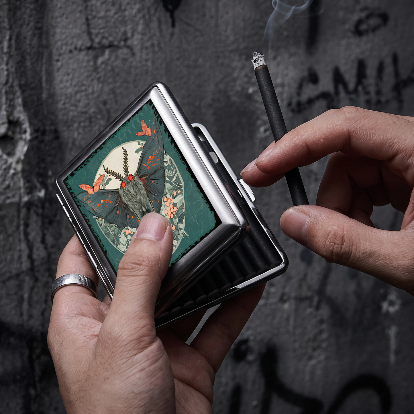 Mothman Compressed Cigarette Box