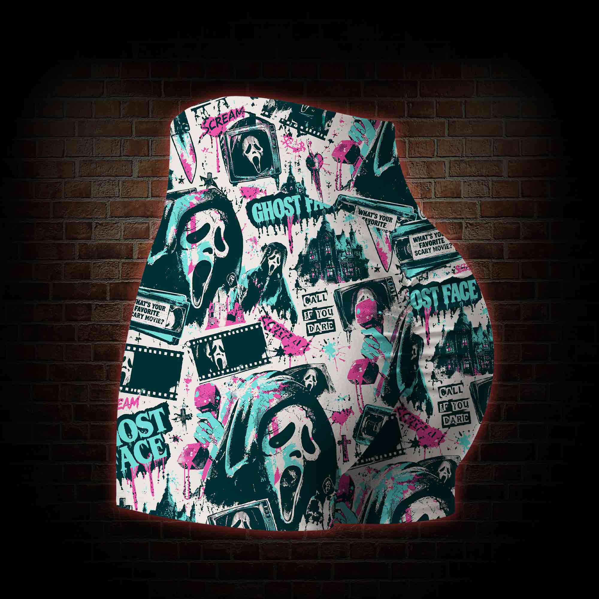 Call If You Dare Yoga Shorts
