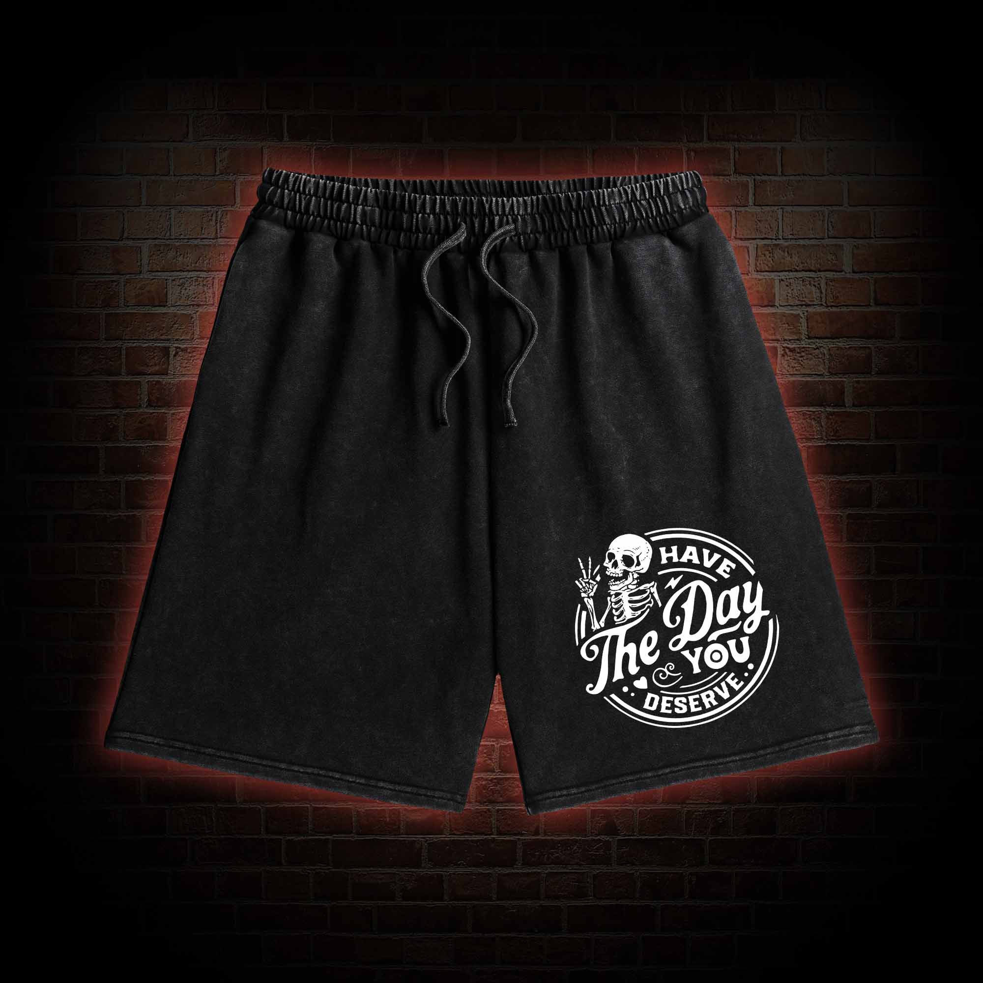 3 Washed Shorts