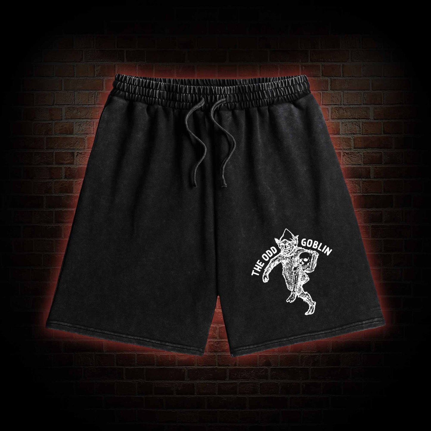 The Odd Goblin Washed Shorts