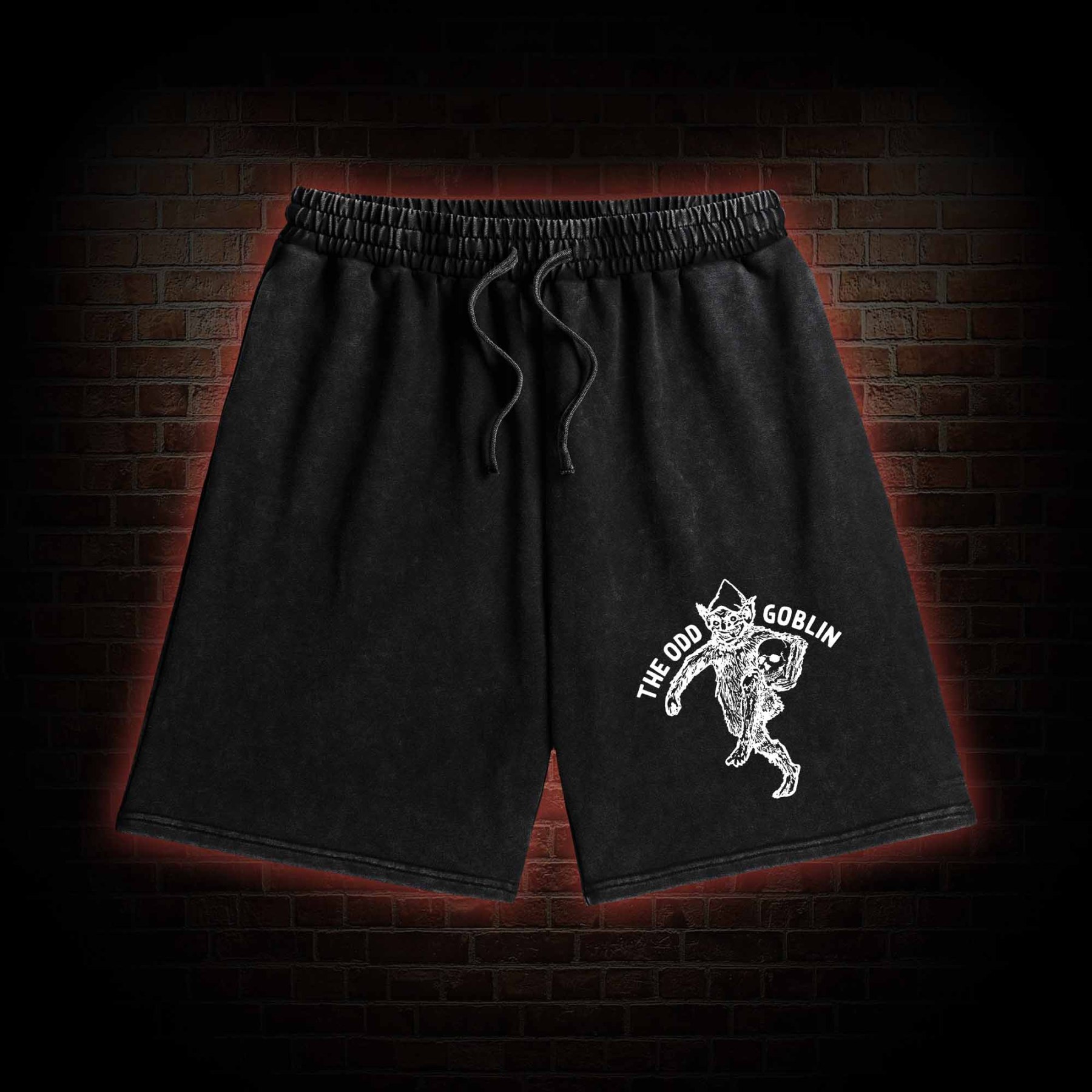 The Odd Goblin Washed Shorts
