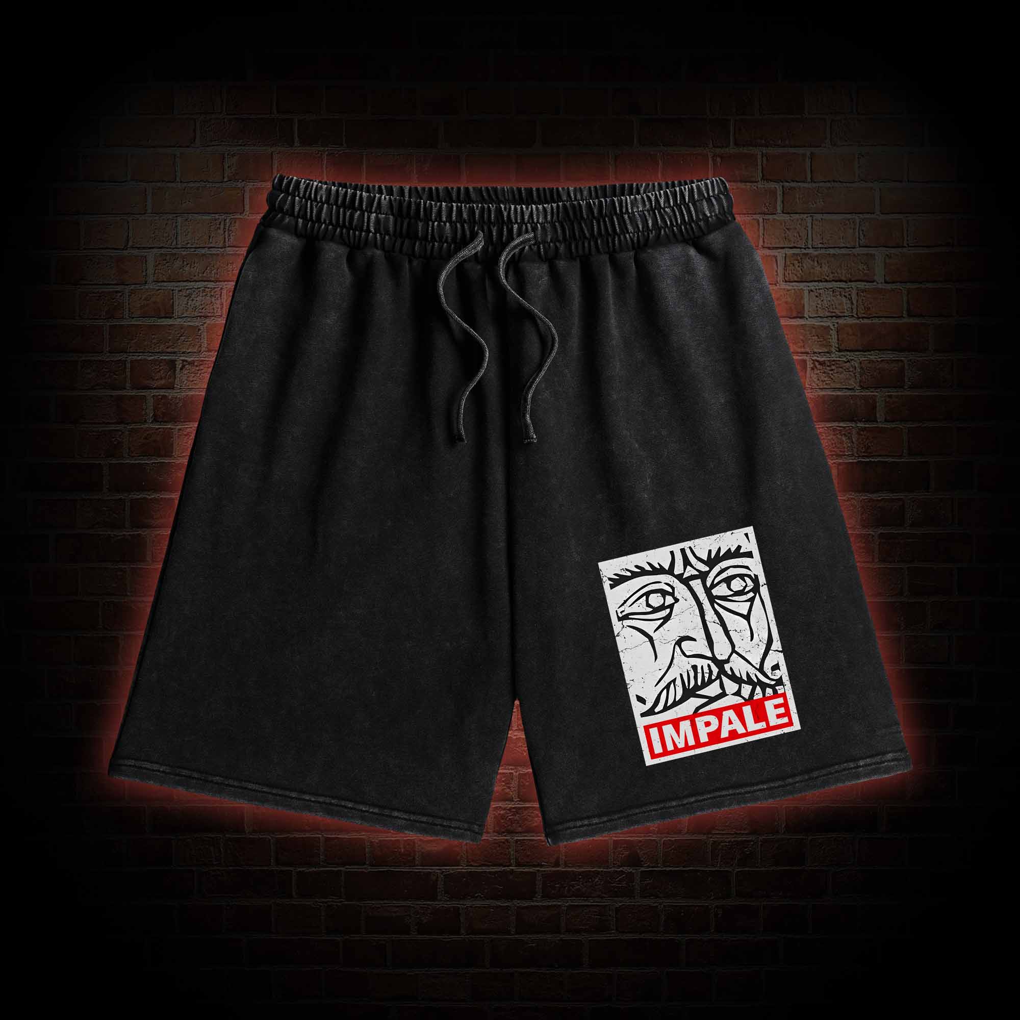 Impale Washed Shorts