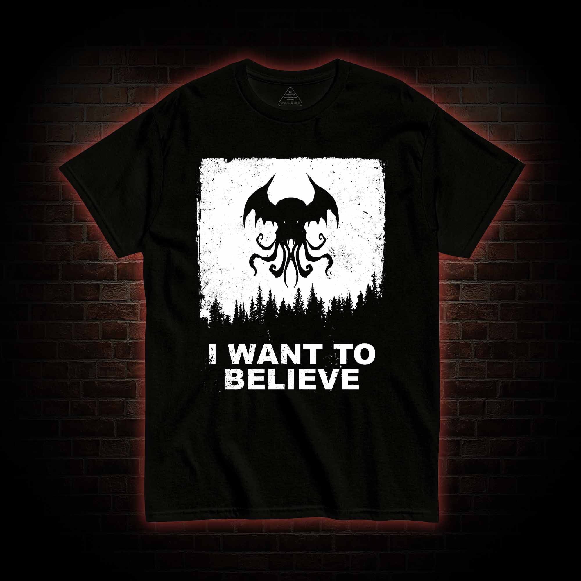 I Want to Believe in Cthulhu T-shirt