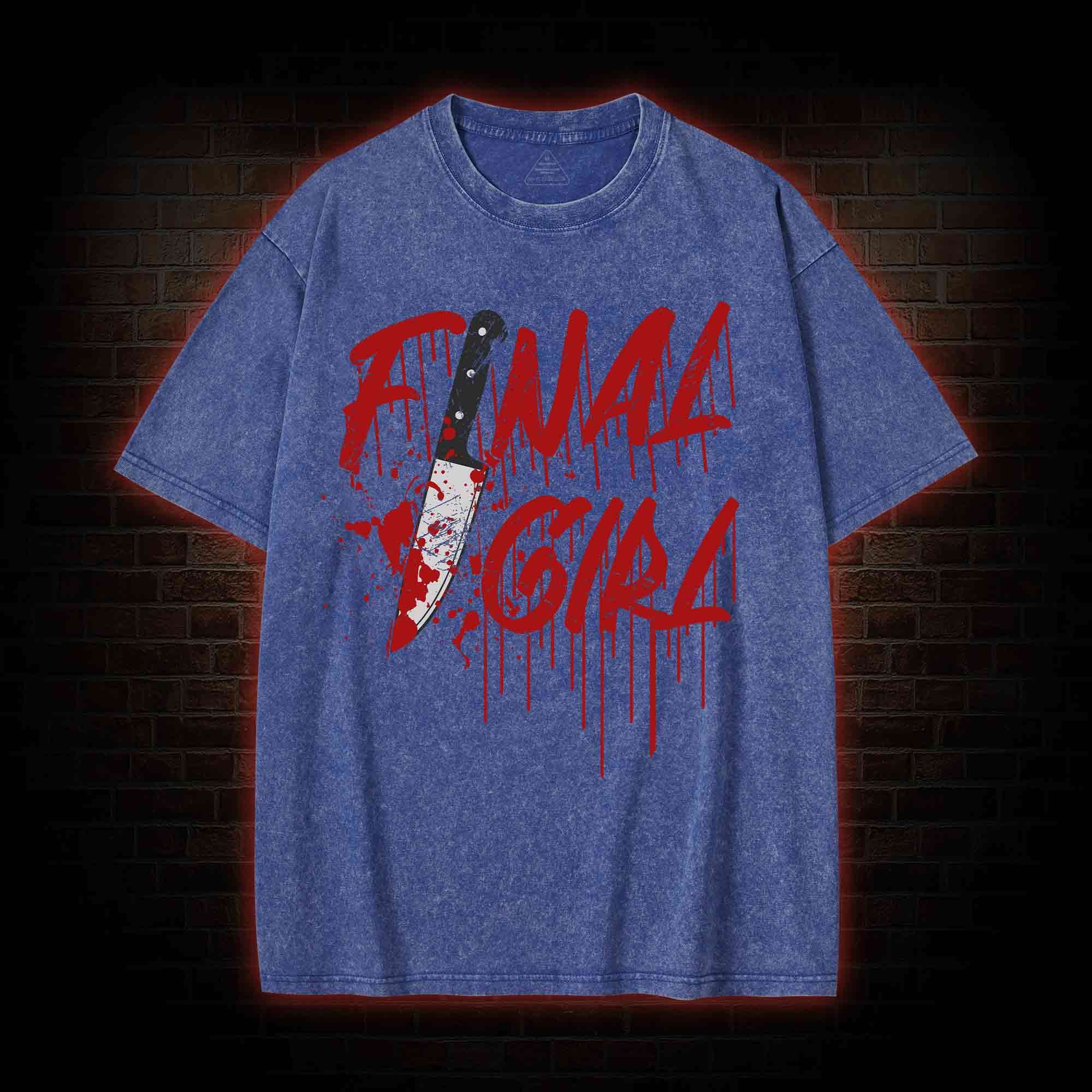 Final Boy&Girl Washed T-shirt