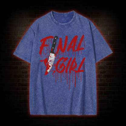 Final Boy&Girl Washed T-shirt