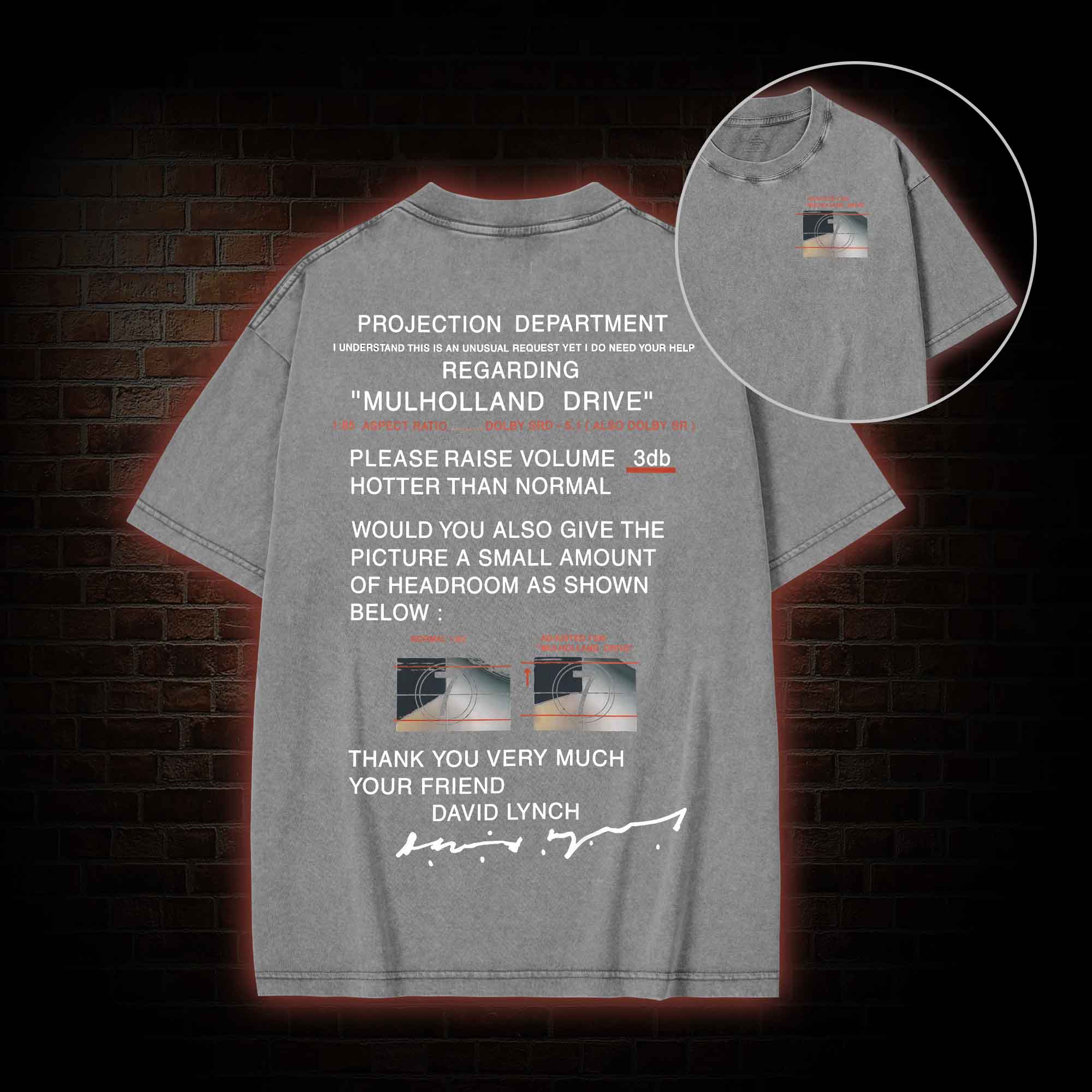 It’ll be Just Like in the Movies Washed T-shirt