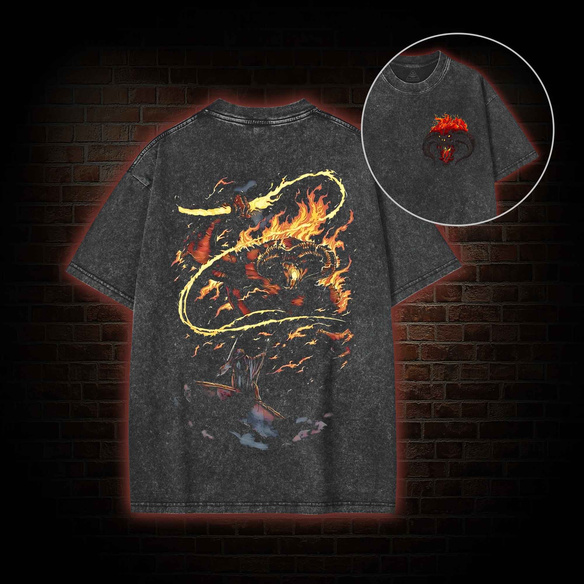 You Shall not Pass Washed T-shirt