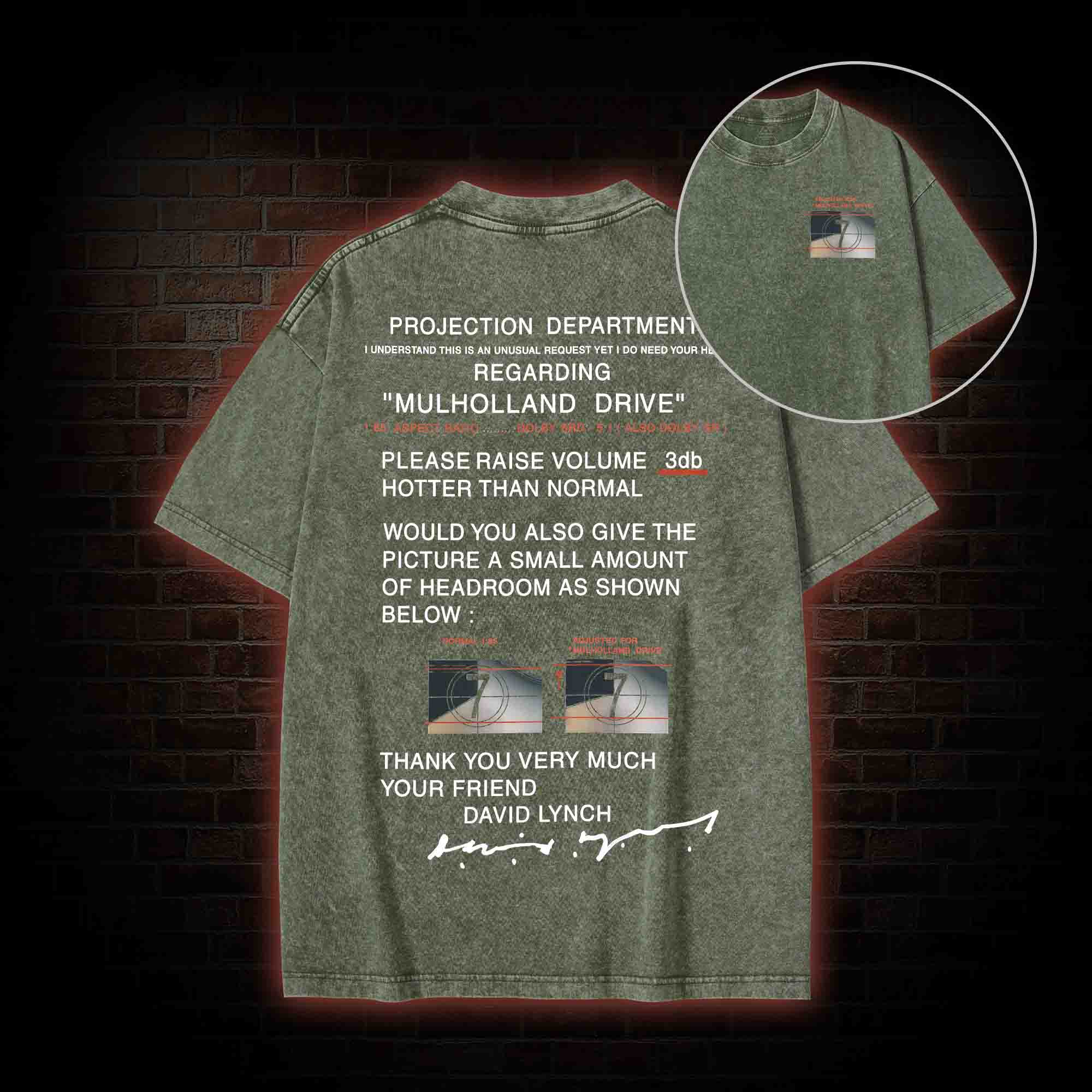 It’ll be Just Like in the Movies Washed T-shirt