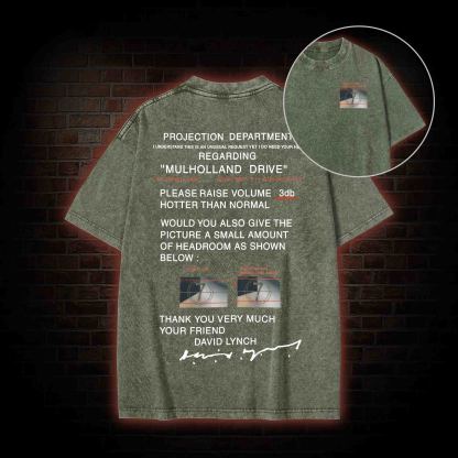 It’ll be Just Like in the Movies Washed T-shirt