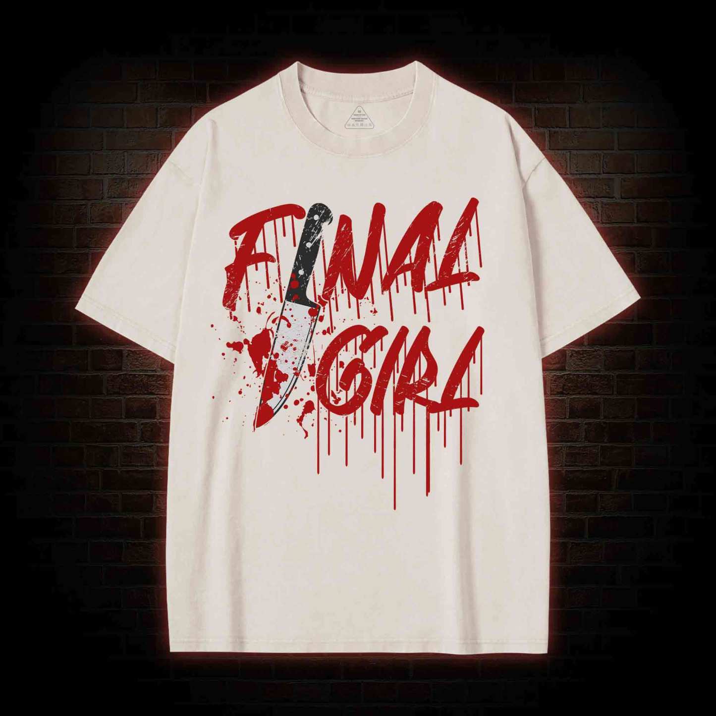 Final Boy&Girl Washed T-shirt