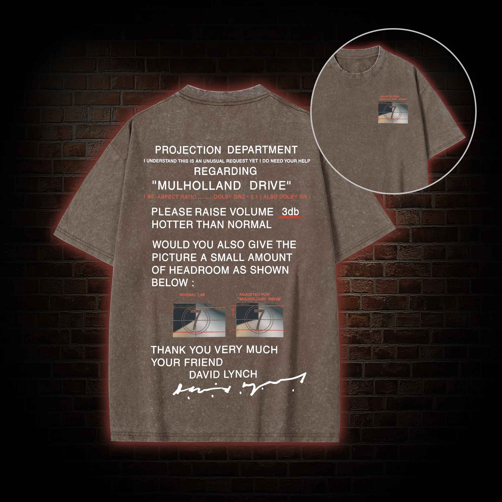 It’ll be Just Like in the Movies Washed T-shirt