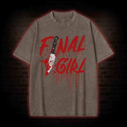 Final Boy&Girl Washed T-shirt