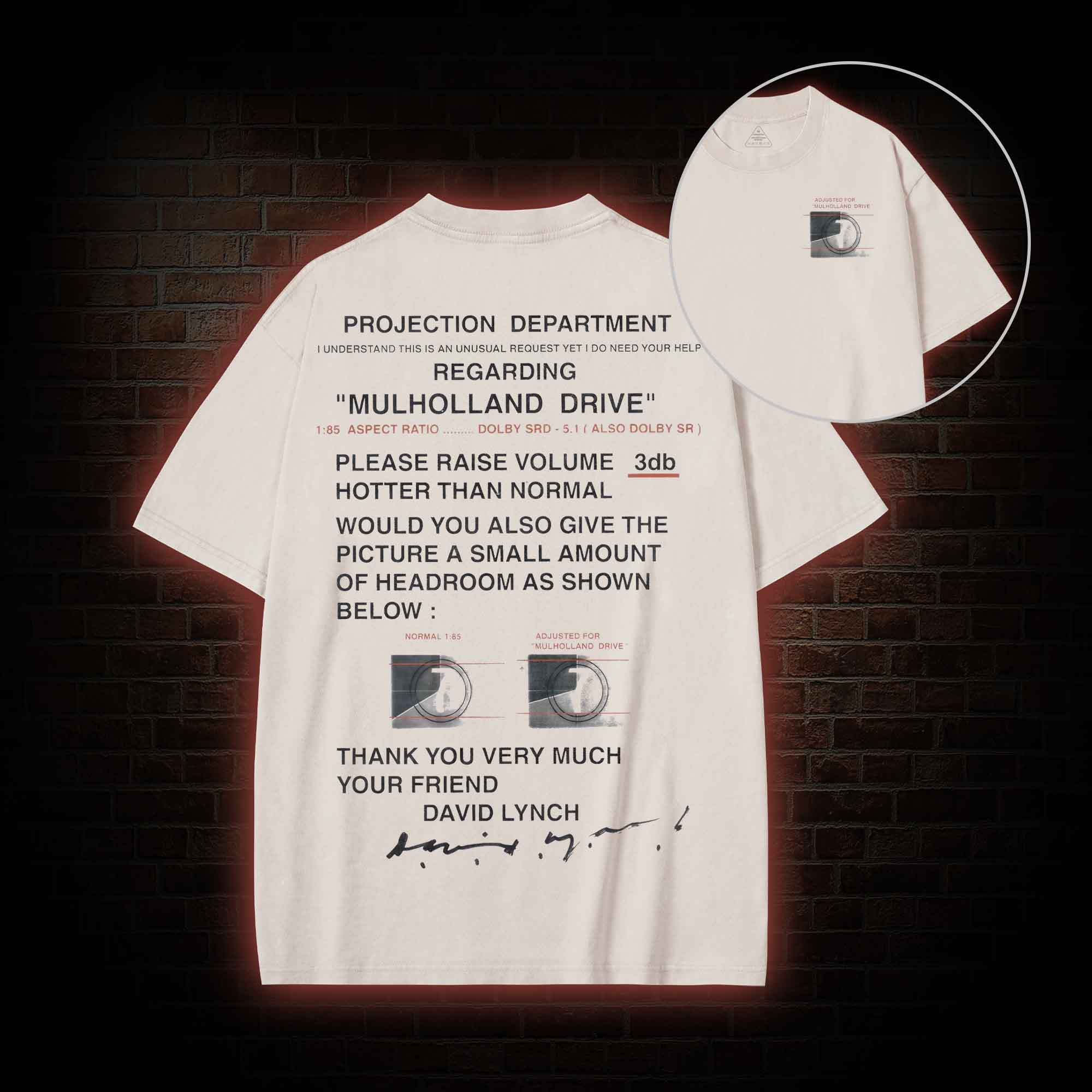 It’ll be Just Like in the Movies Washed T-shirt