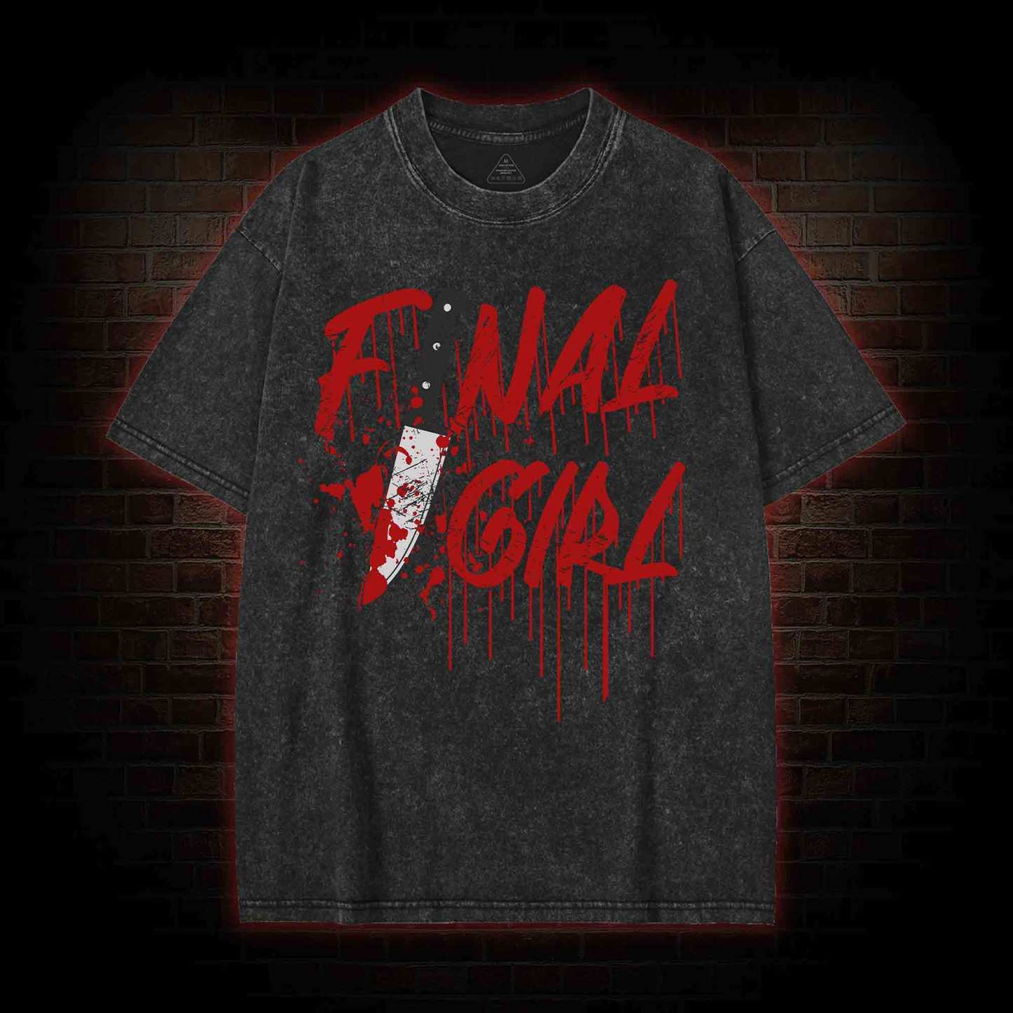 Final Boy&Girl Washed T-shirt