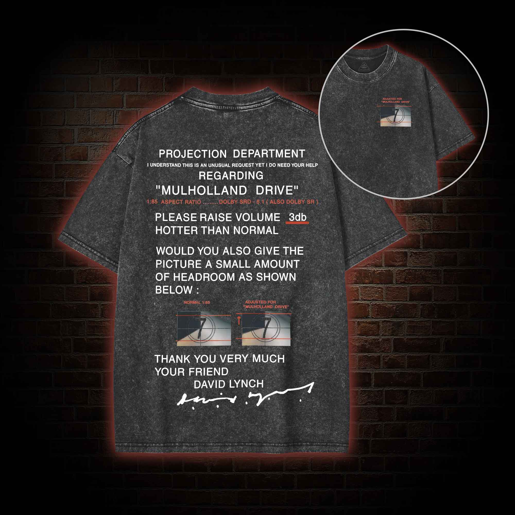 It’ll be Just Like in the Movies Washed T-shirt