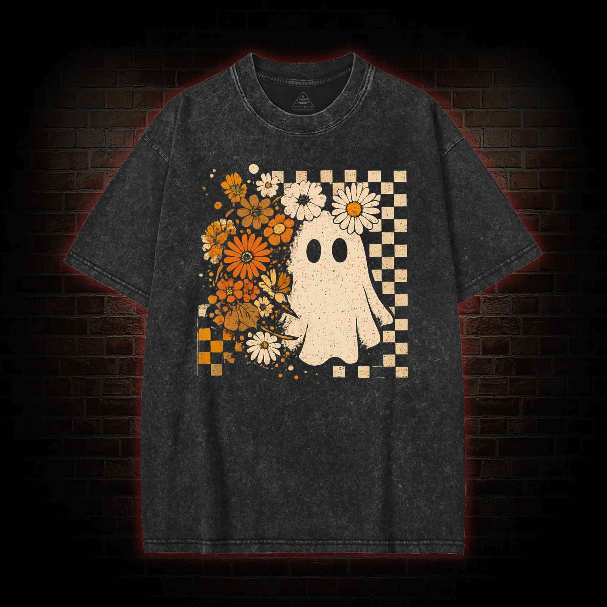 Groovy Ghost Washed T-shirt