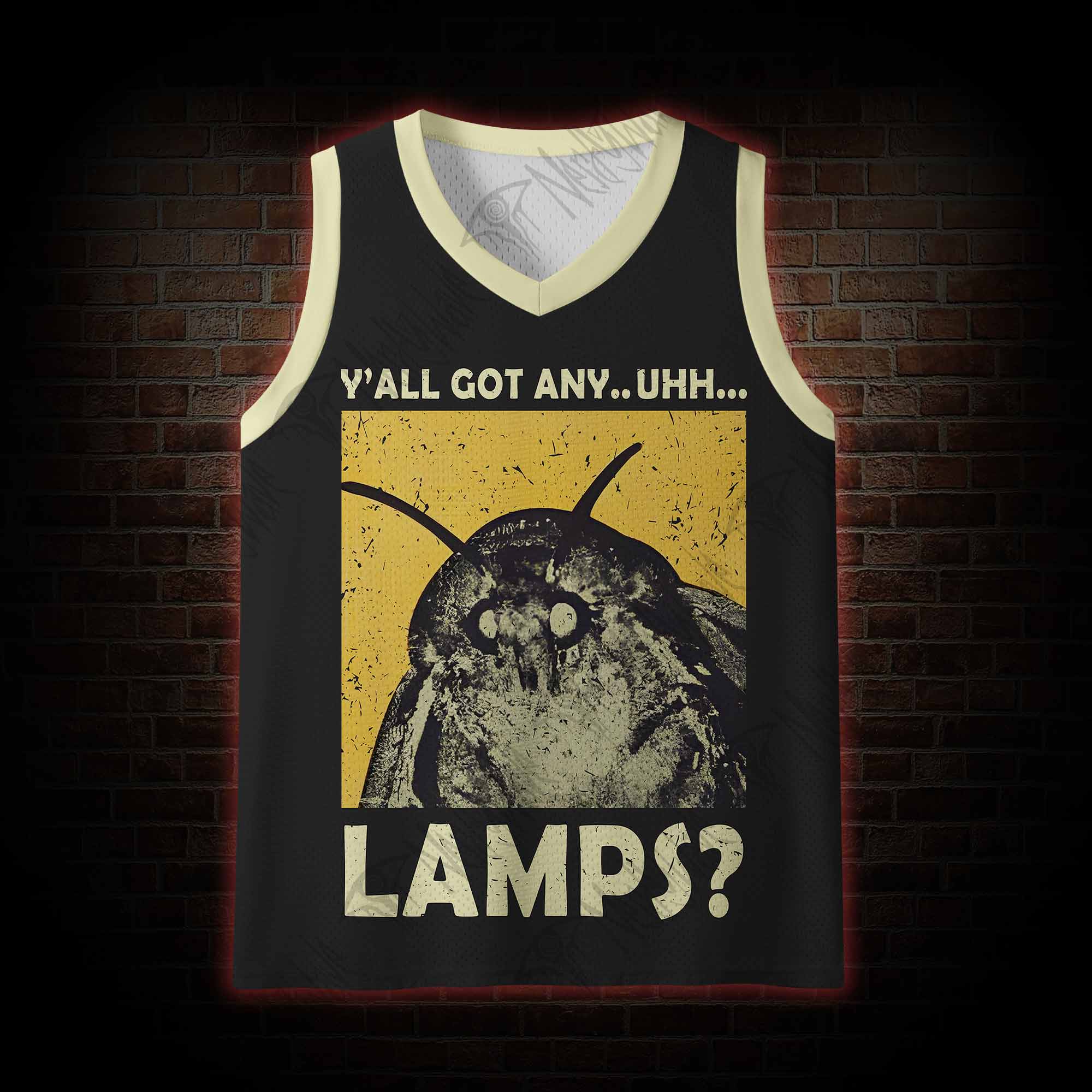 Y'all Got Any... Uhh... Lamps Mesh Jersey Tank Top