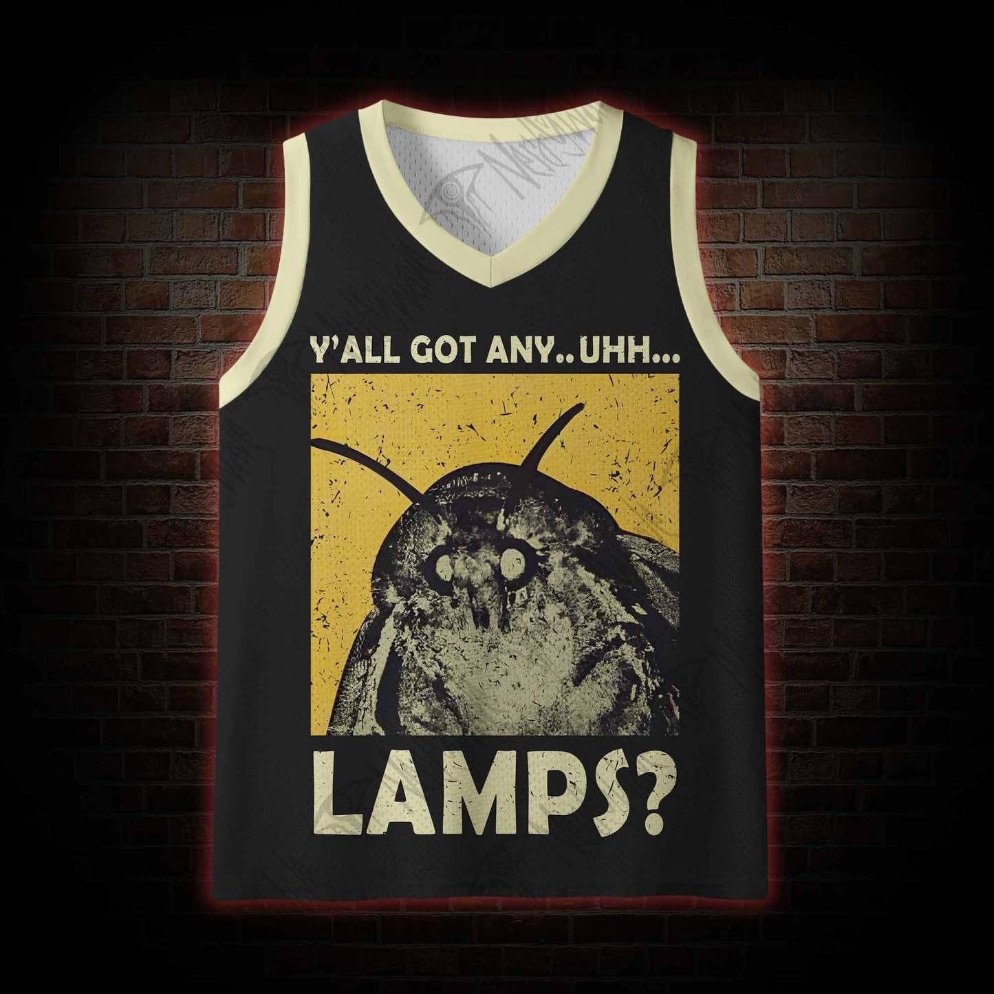 Y'all Got Any... Uhh... Lamps Mesh Jersey Tank Top