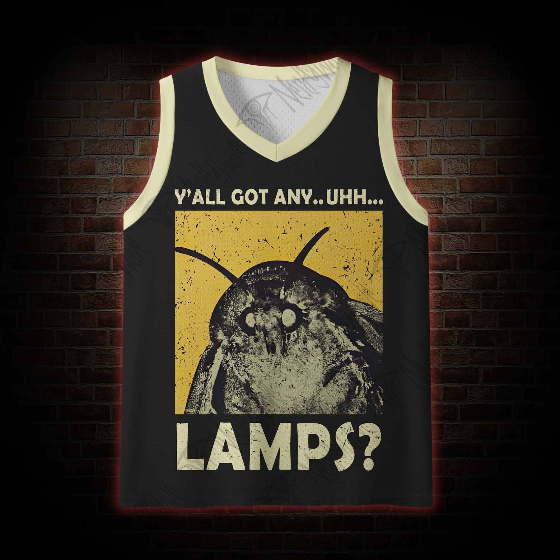 Y'all Got Any... Uhh... Lamps Mesh Jersey Tank Top