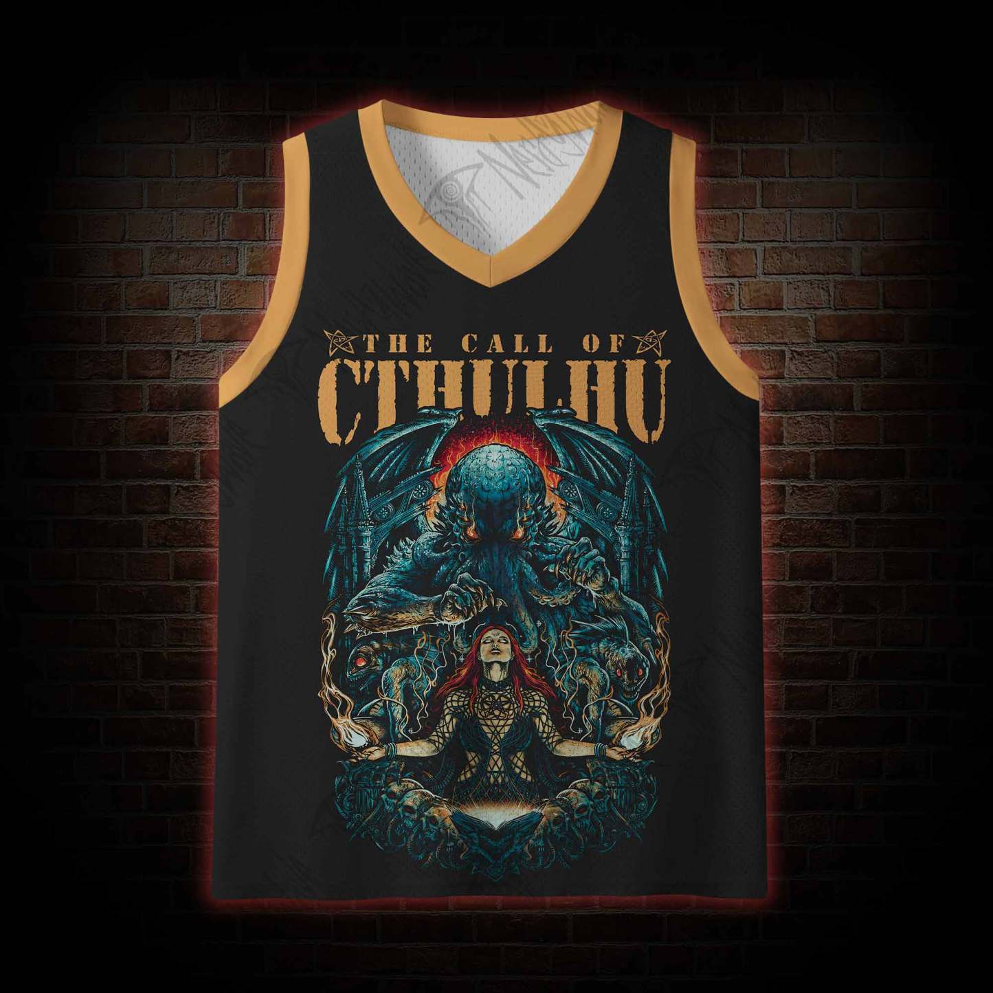 The Call of Cthulhu Mesh Jersey Tank Top