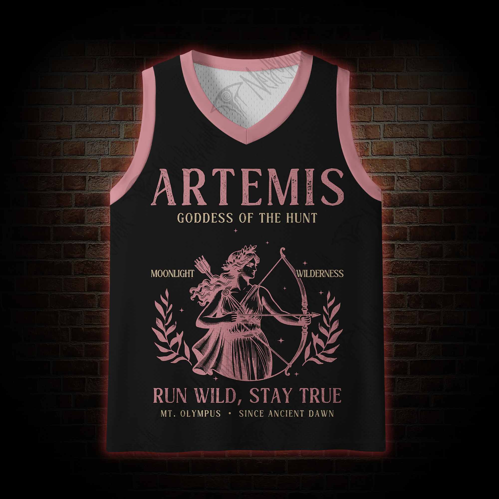 Run Wild Stay True Mesh Jersey Tank Top