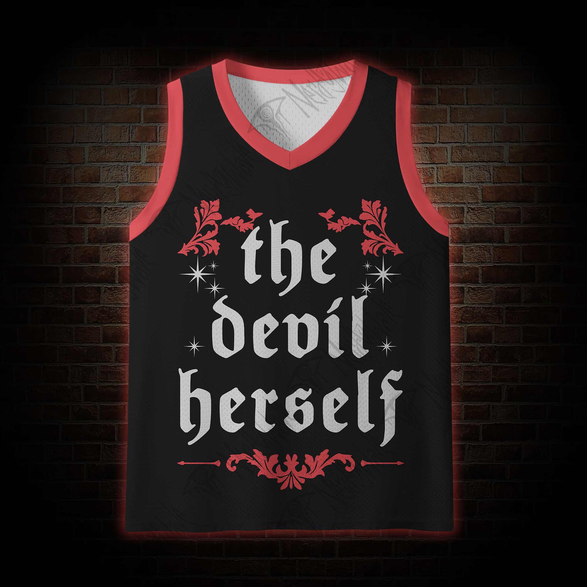 The Devil Herself Mesh Jersey Tank Top