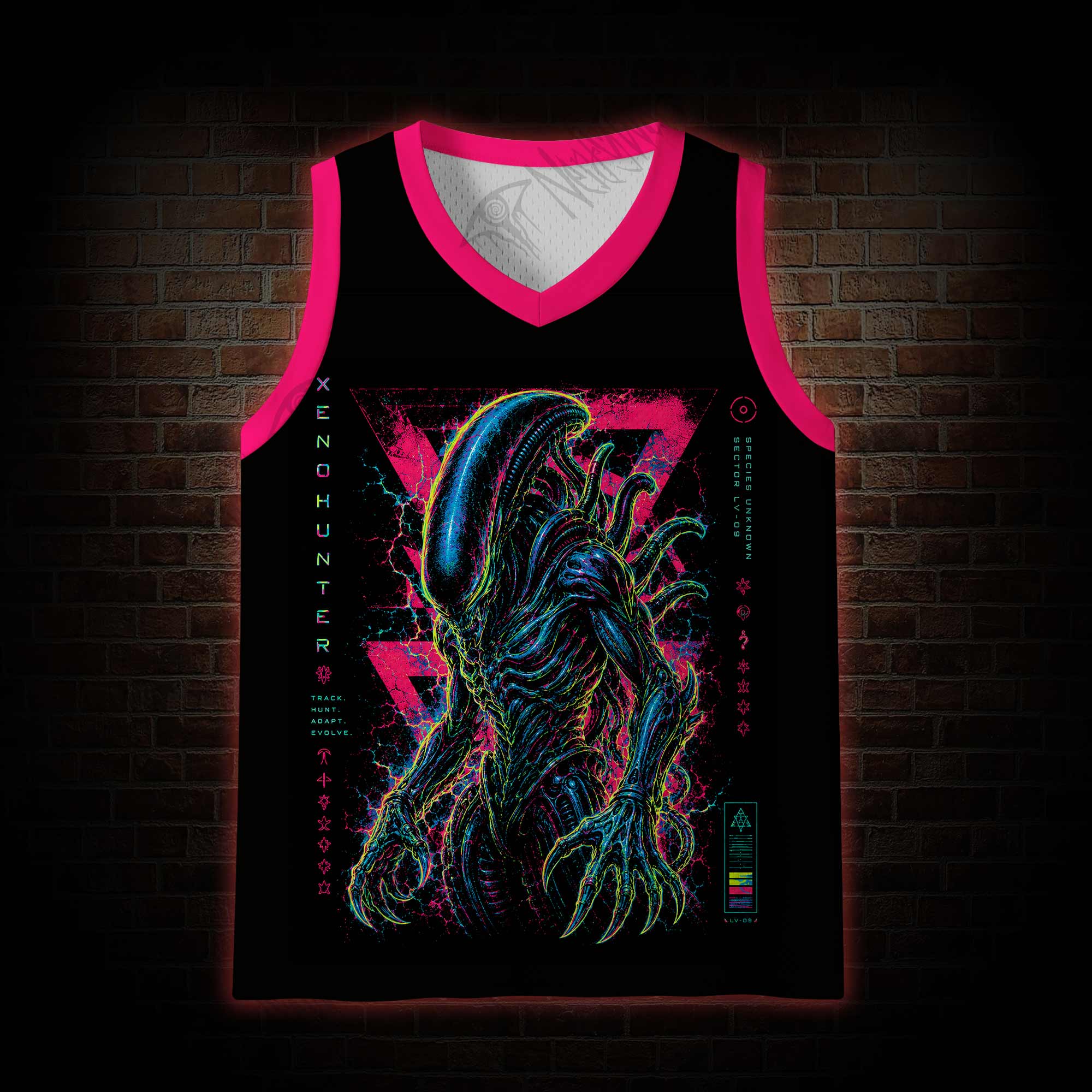 Species Unknown Mesh Jersey Tank Top