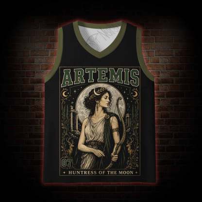 Huntress of the Moon Mesh Jersey Tank Top