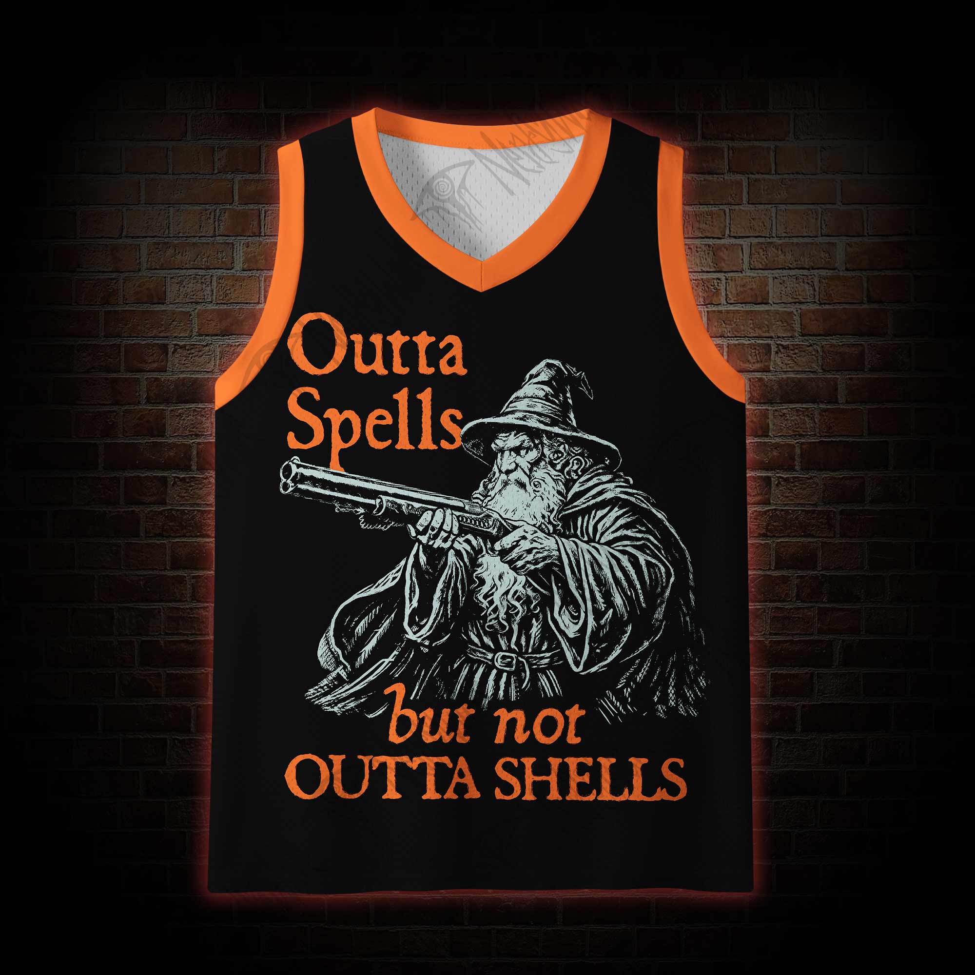 Outta Spells Mesh Mesh Jersey Tank Top