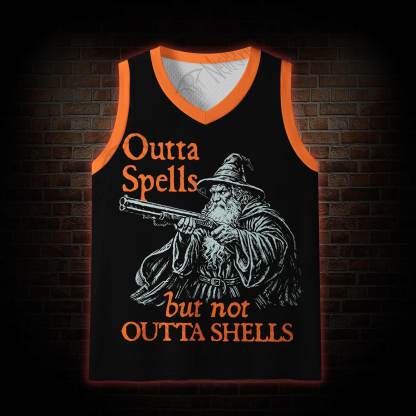 Outta Spells Mesh Mesh Jersey Tank Top