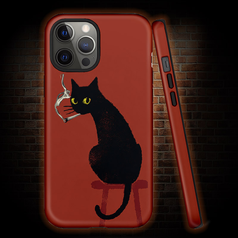 Pipe Cat Phone Case Phone Case