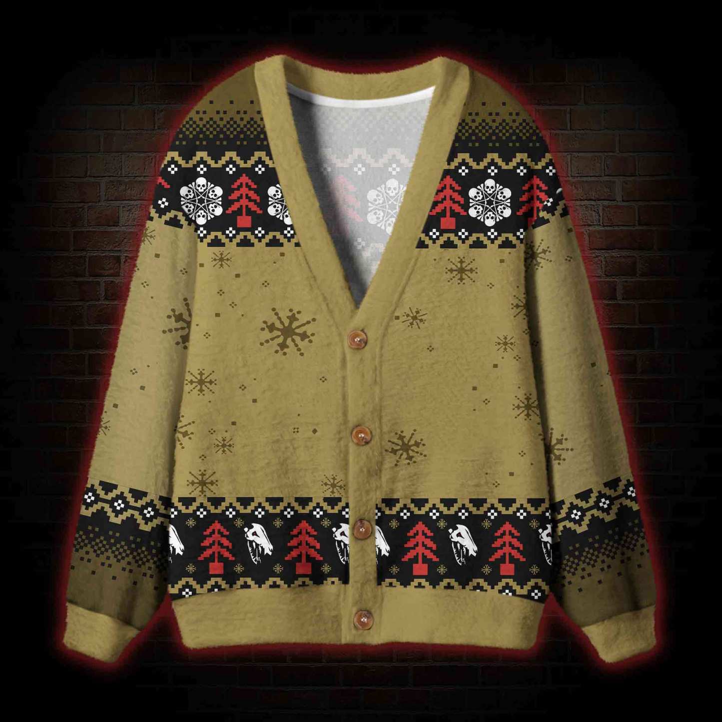 Do Not Open Till Christmas Cardigan Sweater