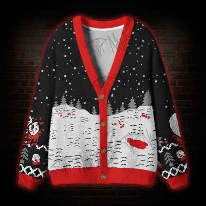 Killer Sonwman Cardigan Sweater