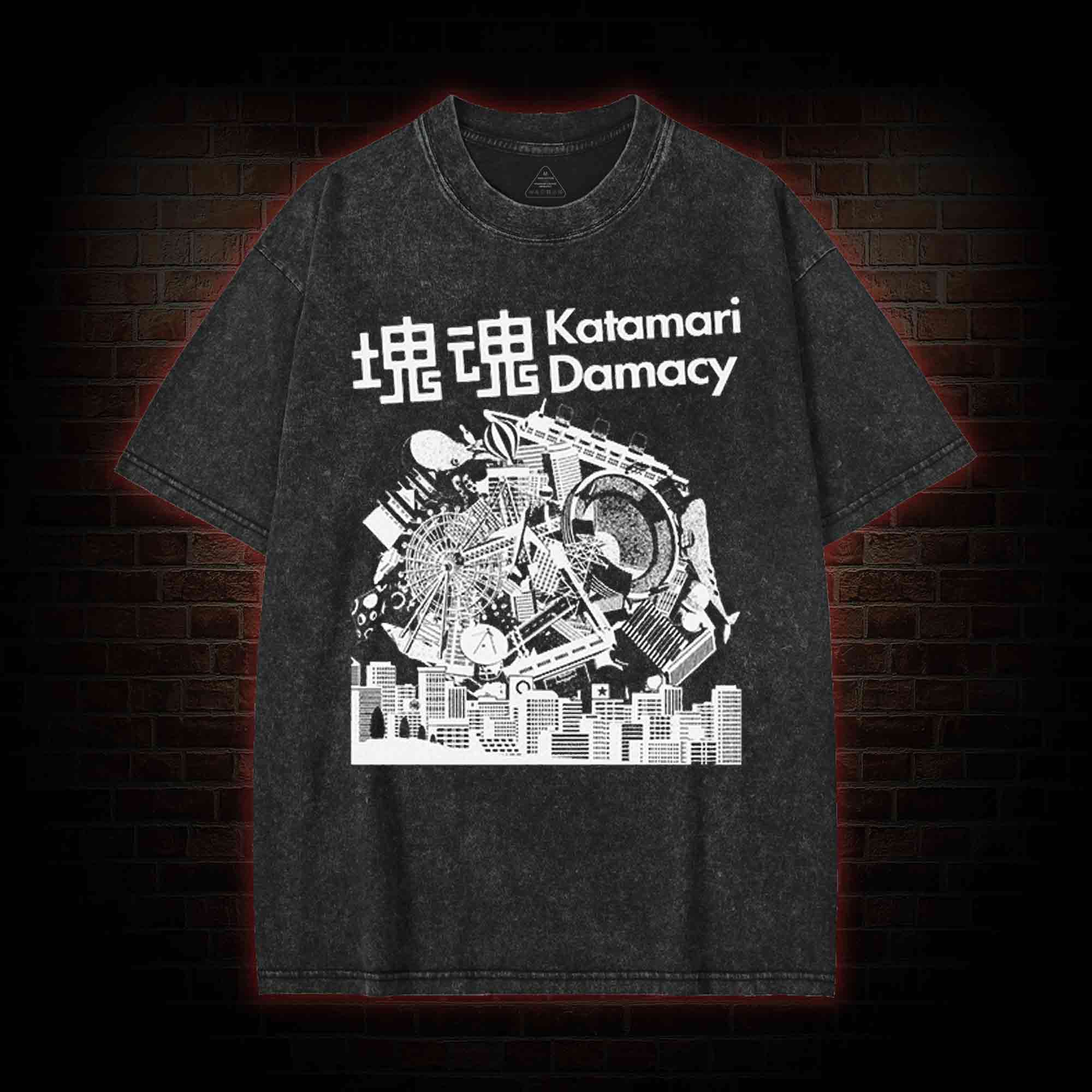 Roll It Up Washed T-shirt