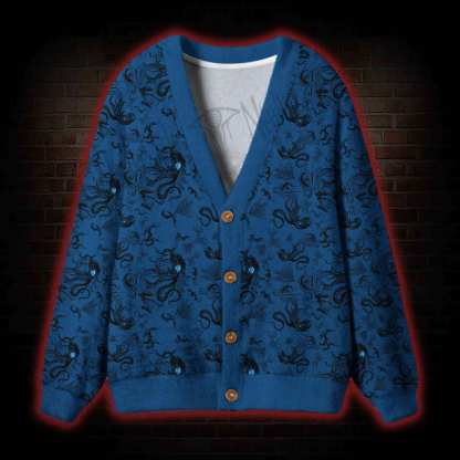 Deep Sea Monster Cardigan Sweater