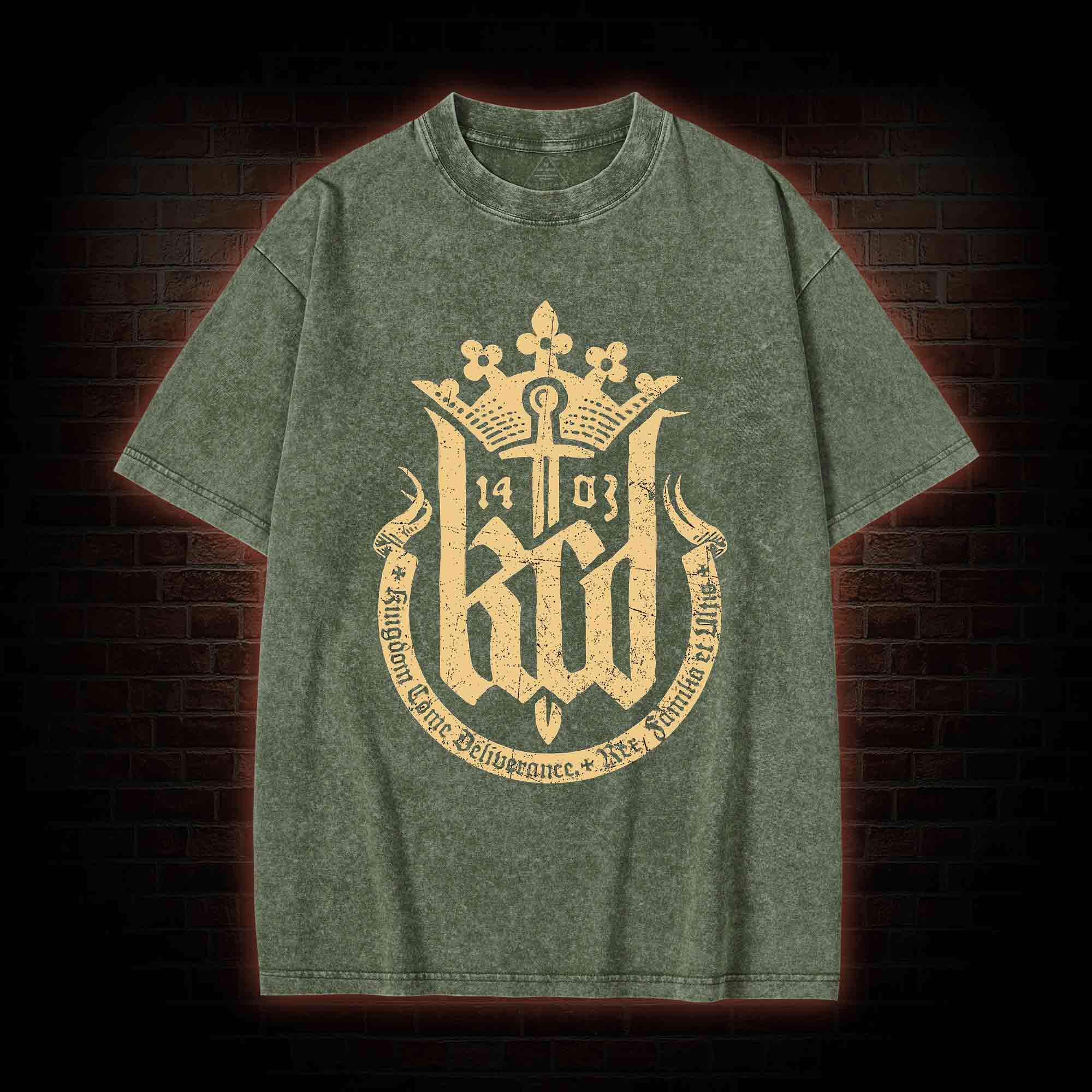 God Save You Washed T-shirt