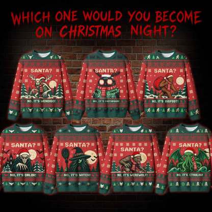 Which One Would You Become on Christmas Ugly Sweatshirts