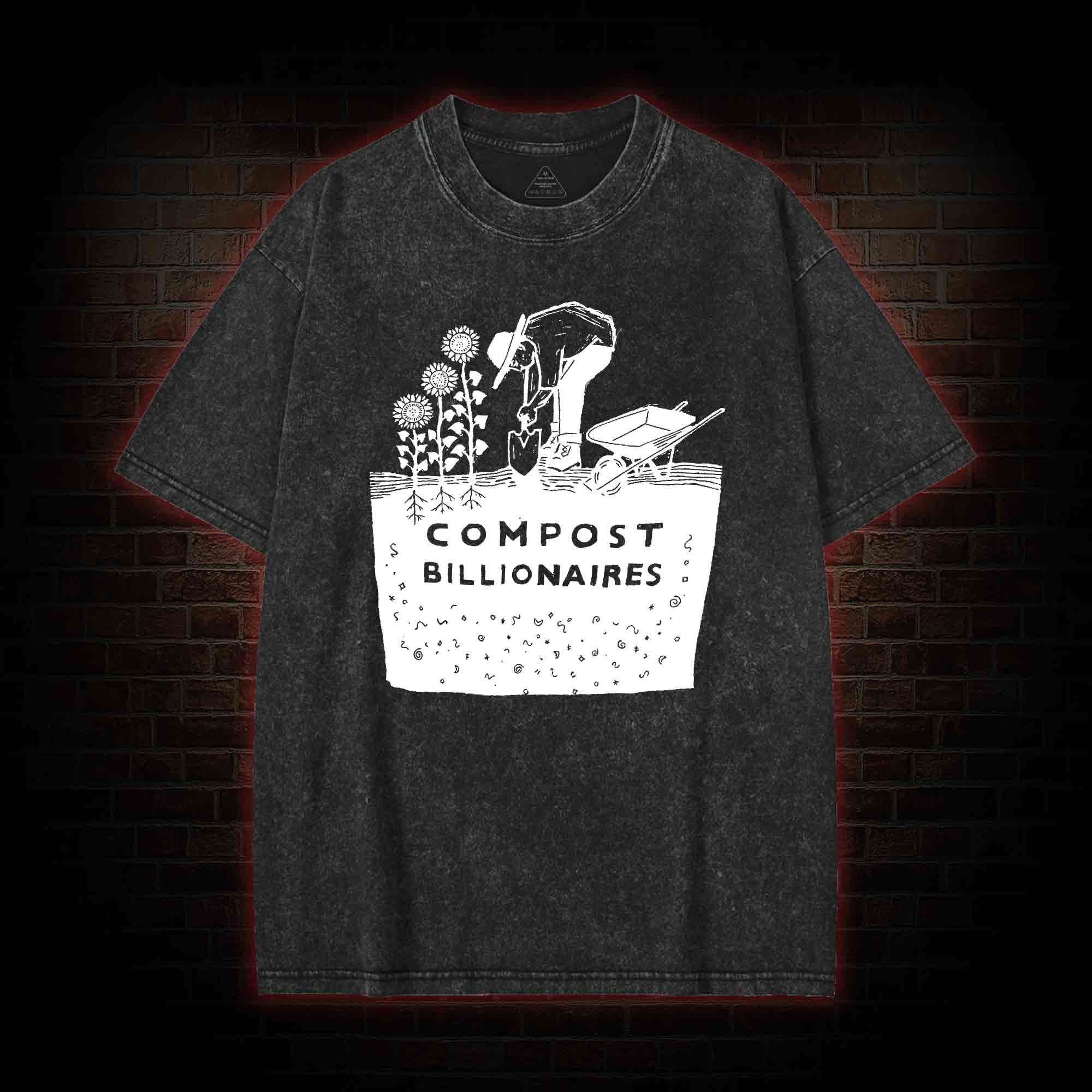 Compost Billionaires Washed T-shirt
