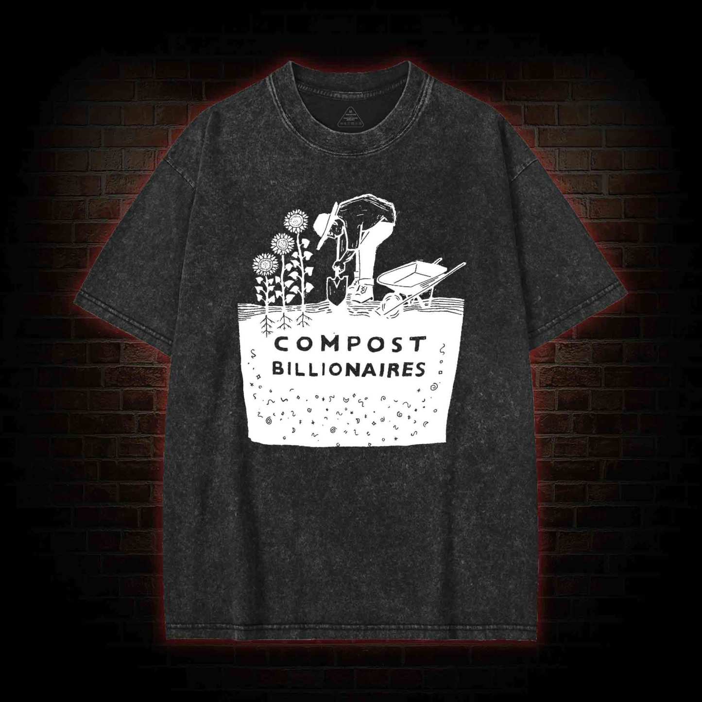 Compost Billionaires Washed T-shirt