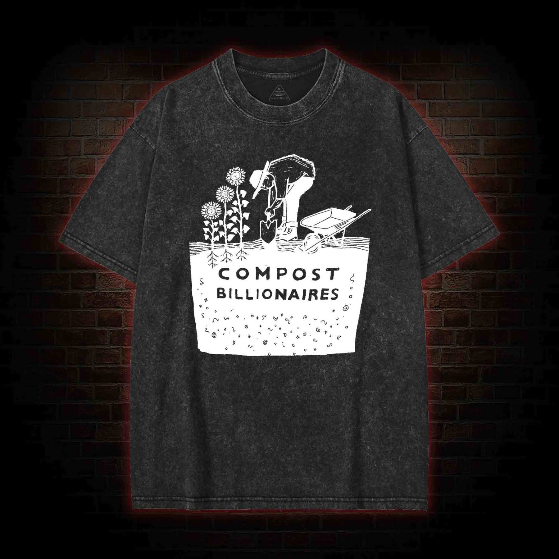 Compost Billionaires Washed T-shirt
