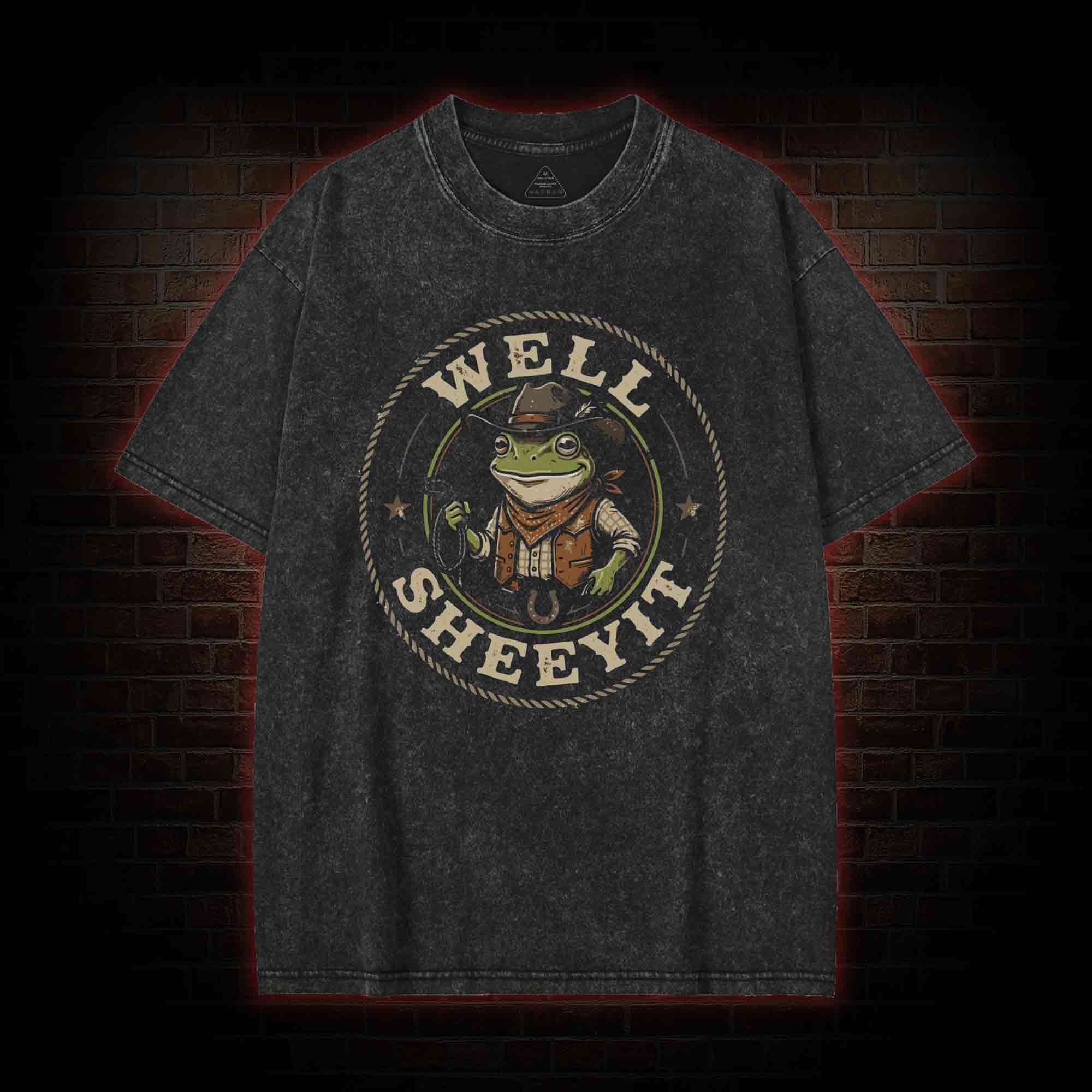 Well Sheeyit Washed T-shirt