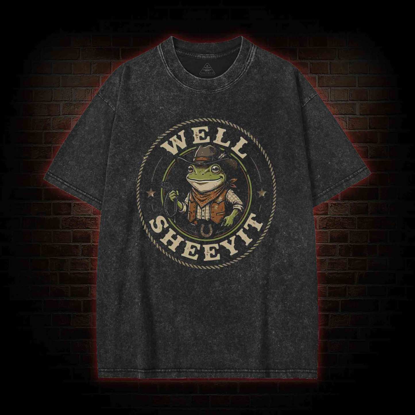Well Sheeyit Washed T-shirt