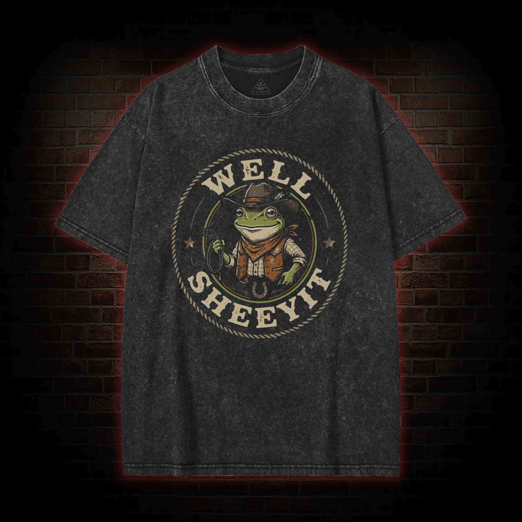 Well Sheeyit Washed T-shirt